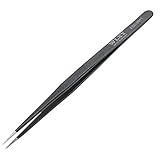 Compact Straight Extra Fine Point Slim Tweezers Pliers