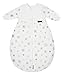 Produktbild Alvi Schlafsack Mäxchen Thermo mit Arm | Babyschlafsack, Größe:110, Design:Silver Stars silbergrau 786-9