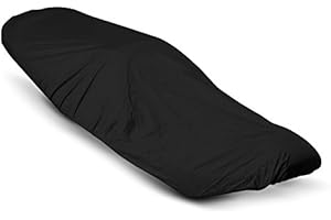 TOURTECS Housse de Selle Scooter Aprilia Atlantic 125/250/ 300/500/ 500 Sprint, Leonardo 125/150/ 250/300, Scarabeo 100/125/ 200/250/ 300/400/ 50/500, SR 50 R, SR Max 125/300, SRV 850