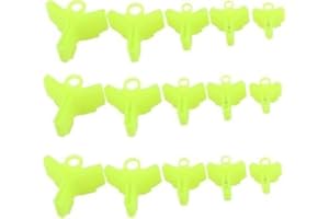 DWANG 100 Pcs Fishing Treble Hook Covers Fishing Hook Bonnets Fishing Safety Cap Protector Fishing Hook Safety Cover Terminal Tackle Accessories