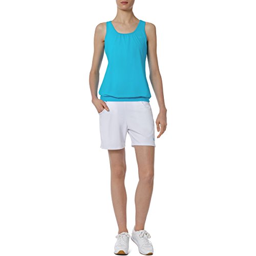 Sportkind Mädchen und Damen Balloon Tennis / Laufen / Fitness Tanktop in hellblau ab Gr. 110 bis XXL - 2