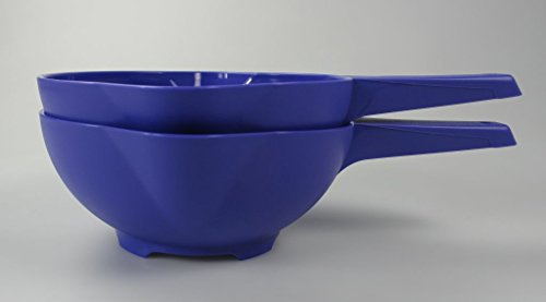 TUPPERWARE Set 2 x Goldregen handliches Sieb LILA Siebling Frühlingssieb Hand - 3