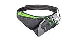 ActivRunner Hydration Running Belt Waist Pack Bumbag with Water Bottle Holder and Phone Holder No Bounce Comfort Fit for Running Cycling Walking Hiking Workouts