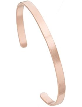 Pernille Corydon Damen Alliance Armreif 925er Silber Rose Gold vergoldet Länge 6,5 cm - B473rg
