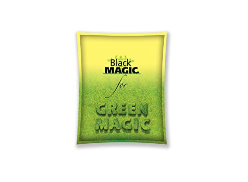 DIVINE TREE Black Magic Lawn Fertilizer for Lush Green Grass - Organic Fertilizer for Healthier, Greener Lawn Grass - Perfect Fast Acting Nutrition for Your Lawn Grass (5kg)