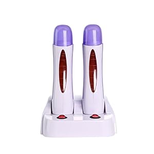 Belle Electric Roll on Double Wax Heater / Warmer for Depilatory Hair Removal + 2pcs 150g Honey Taste Wax Cartridge… - Image 6