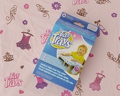 Tidy Trays Hygienic High Chair Tray Cover (Pink)