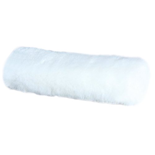 TOOGOO(R) Plush Car Seat Belt Shoulder Pads Cover Winter Fluffy Harness Seat Belt Seat Covers Car Styling white