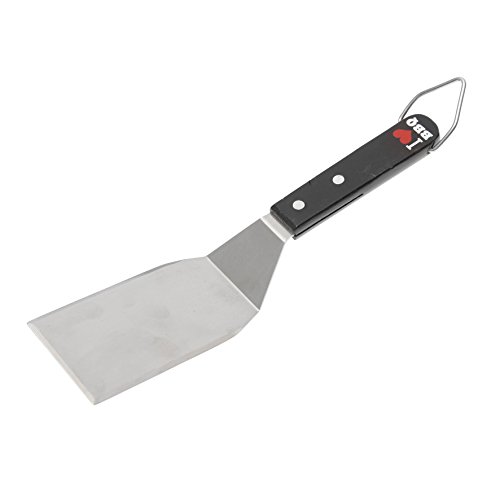 RUECAB Raclette Barbecue Inox Manche Bois, Noir/rouge/gris,5x7,2x28 cm, 2003