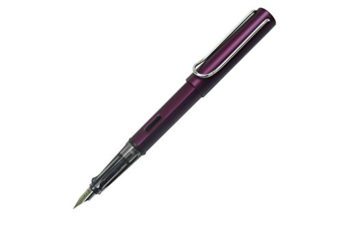 Lamy FH21732 -Füllfederhalter AL-star, Feder: F,Modell 029, dunkelviolett (black purple) - 3