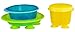 Fisher Price Multi Grip Suction Toddler Plate, Bowl and Snacker set