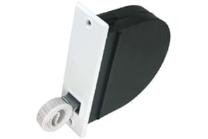 ROLATEC Rolladen Einlaßwickler mit 14 mm Mini - Gurtband grau Gurtwickler Unterputz