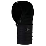 Elástico en 4 direcciones Buff - Sudadera con Capucha para Hombre (Resistente al Viento), Color Negro