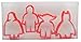 Produktbild Lego geformte Mini-Figuren Set von 4, Batman, Yoda, Lego Man & Darth Vader Cookie Cutter, Brötchen, Gebäck, Fondant Ausstechformen