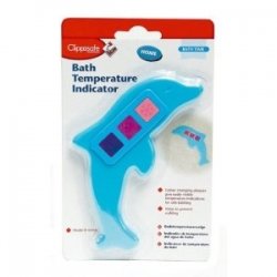 Clippasafe Dolphin Bath Thermometer