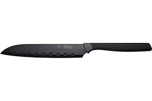 BERGNER Coltello Santoku 17,5 cm Acciaio Inox, Collezione Essence, Inossidabile, Asiatico