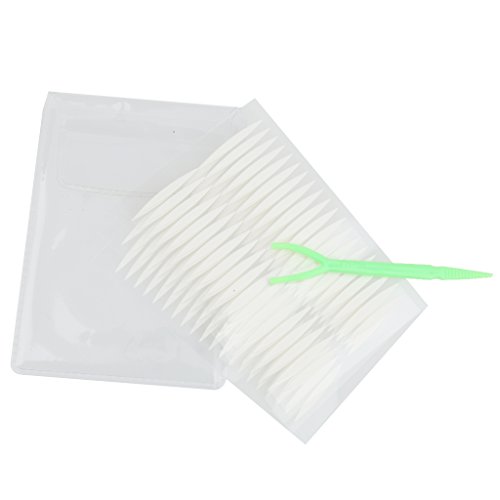 Pack of 80 Pairs White Adhesive Invisible Double Eyelid Eye Tape Stickers