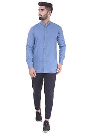 navy shirt light blue jeans