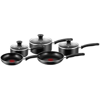 Tefal 5-Piece Essential Cookware Set A157S545: Amazon.de