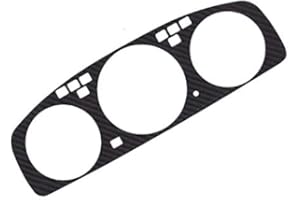 ‎LETRONIX LETRONIX Tachoblende ECHT Carbon Tacho Blende Cover geeignet für Fahrzeug Tacho Civic EG, EJ