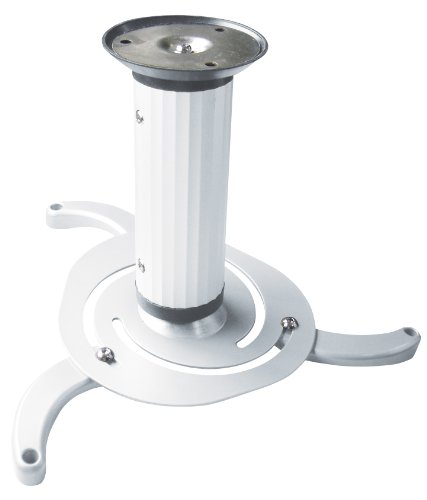 My Wall H16-2WL - Soporte orientable de techo para proyectores, blanco