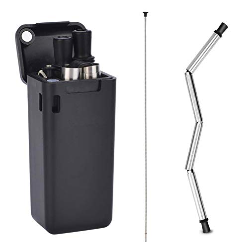 ZhiQli Pajitas de Acero Inoxidable Reutilizables