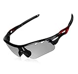 Resistente a los impactos y protección UV: los lentes de la PC son resistentes a los arañazos y a prueba de explosiones, con una fuerte capacidad anti-impacto y función de protección UV, nunca te preocupes si la lente está rota o le duelen los ojos