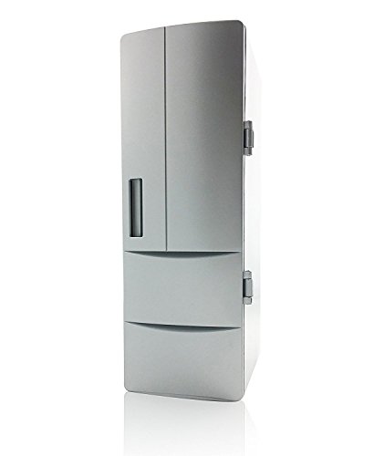 USB Kühlschrank,Portable Mini Getränke Getränk Dosen Kühler / Wärmer Büro Kühlschrank Für zu Hause, Laptop, PC oder Auto - 3