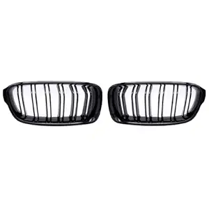 A to Z 3 Series Grill Compatible With Bmw 3 Series Grill F30 M3 Style Kidney Grill Grille Bumper Grill 2012-2018 Glossy Black