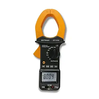 Metravi DT-7250 Big Jaw Clamp Meter 2000A, Auto ranging, Fully-protected