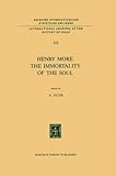 Image de Henry More, the Immortality of the Soul