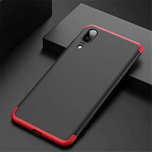 Ttimao Funda Huawei P20 PC Hard Case a Prueba de Golpes Resistente a Los Ara  azos Ultrafino 360    Caja Protecci  n Tres en Uno Cubierta Protectora Oro Rosa 