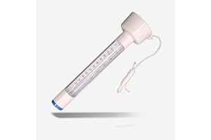 HOT TUB SUPPLIERS HTS Floating Pool Thermometer Aquatix Pro Premium Water Temperature Thermometers with String, Shatter Resistant, for Outdoor & Indoor Swimming Pools, Spas, Hot Tubs, Aquariums & Fish Ponds