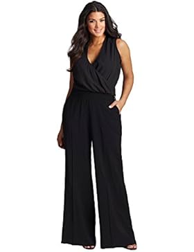 Designer Damen Jumpsuit Elegant Lang Hose/Oberteil auch Große Größen, Frauen Overall Partykleid sexy Abendmode...