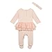 Bluezoo Kids Baby Girls' Pink Tutu Sleepsuit And Headband Set 6-9 Months
