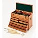 Produktbild Clarke Werkstattfeile aus Holz Werkzeugtruhe - CMW-9