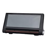 Leaftree - GPS-Navigation für Das Auto, 6,86 Zoll 1080P-Touchscreen, integrierte Lebensdauerkarten, Dual-DVR-Kamera, WLAN, Android 5.0-Betriebssystem, FM-Transmitter, G-Shock-Sensor
