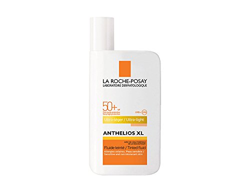 ANTHELIOS XL SPF 50+ Ultra Light Tinted Fluid, Very High Facial Sun Protection for Normal to Combination Skin 50ml