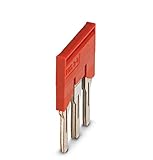Polzahl: 3, Raster 8 mm, Farbe: rot