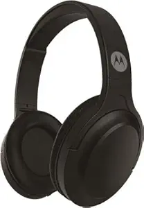 Motorola Escape 200 Wireless Bluetooth Over The Ear Headphone with Mic (Black)