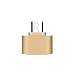 Produktbild Interesting® Micro USB zu USB OTG Adapter 2.0 Konverter für Android Samsung Galaxy Tablet PC Verbinden Sie mit Flash Maus Tastatur - Tyrant Gold