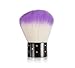 niceeshop(TM) Mini Rhinestones Cosmetic Nail Art Dust Remover Face Brush-Purple & White