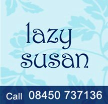 Lazy Susan Furniture - 60cm Lattice Aluminium Lazy Susan Antique Bronze