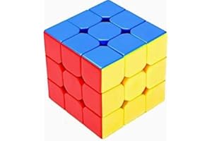 GÉNERIC 3x3 - Stickerless Super Smooth 3x3 Speed Cube | Puzzle Cubes | Brain Teaser Puzzles for Adults and Kids