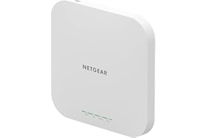 Access point NETGEAR Wireless (WAX610) - WiFi 6 dual-band AX1800 | Fino a 200 dispositivi client | 1 porta Ethernet LAN da 2,5 G | 802.11ax | Gestione remota Insight | PoE+ | Alimentatore non incluso