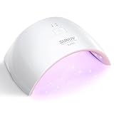 SUNUV SUN9C 24W Lampara de Uñas Lampara UV Gel para Unas de Gel 2 Ajustes de Tiempo 30s y 60s