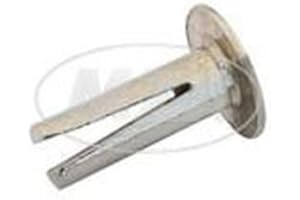 MZA Rivet fendu 3,7x11 ZN5/11 nickelé pour selle Simson