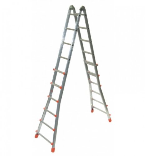 BULTO Teleskopleiter 6+6 vielseitig einsetzbar