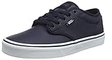 Cierre: Cordones Vans Atwood Synthetic Leather, Zapatillas para Hombre, Azul ((Classic Tumble) Sky Captain/White Ugu), 49 EU