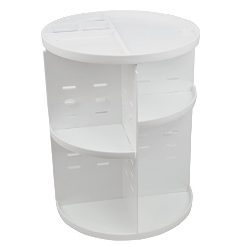 St.Oswalds Rotating Kosmetik Organizer Tower für Make UP Aufbewahrungs JY002 (Weiß) - 2